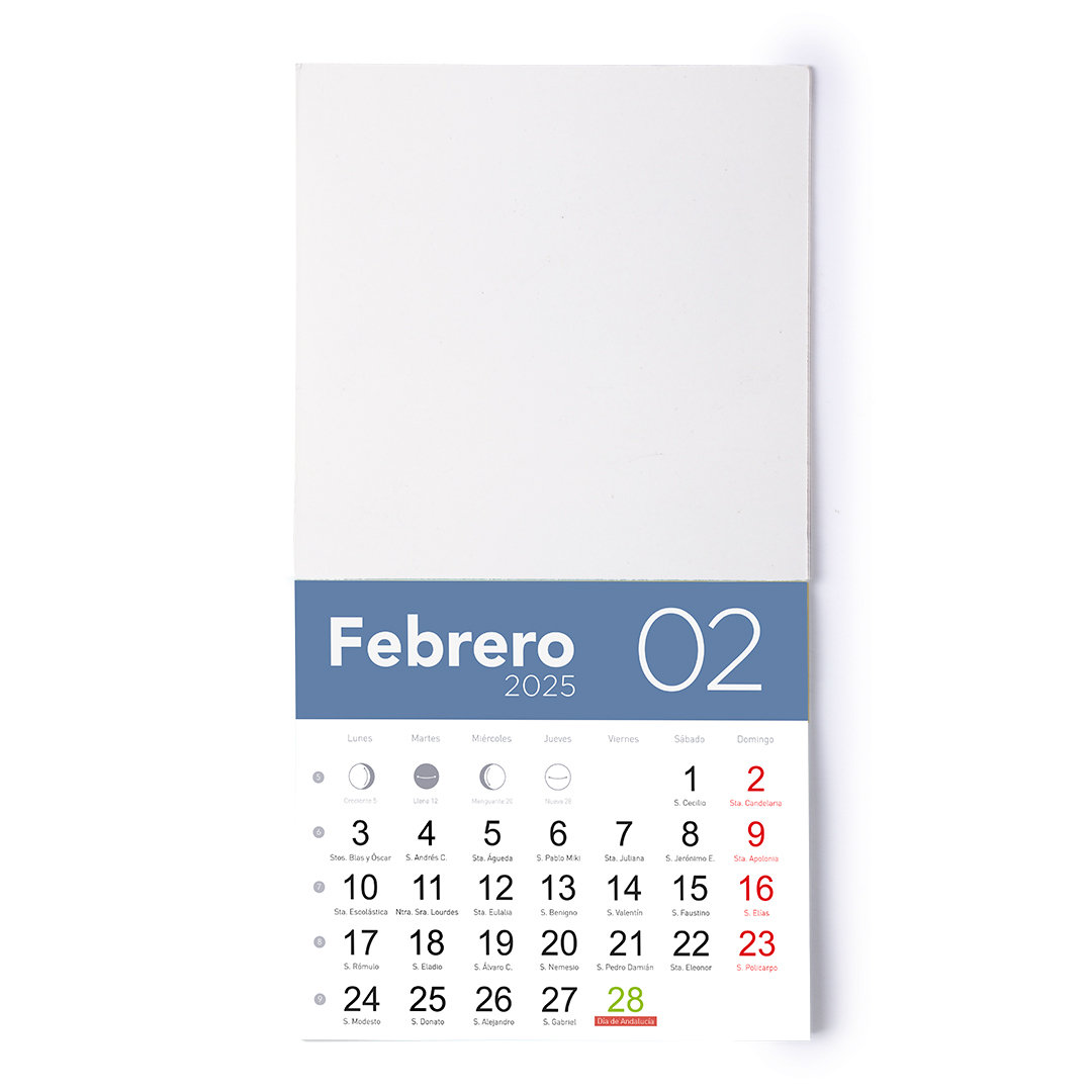 Calendario faldilla 2026 imán - Imagen 3