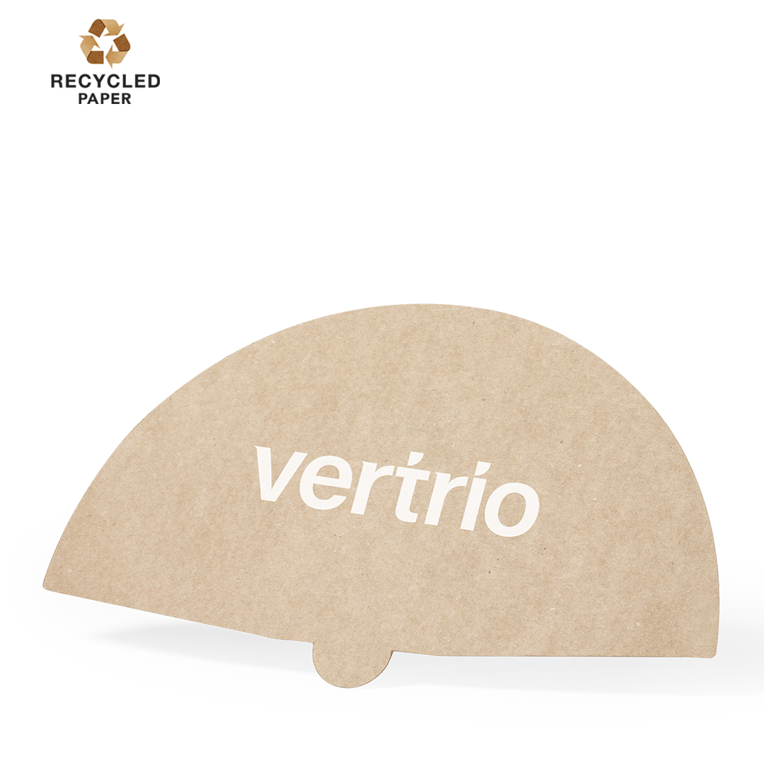 Abanico de cartón reciclado Ref: 1017