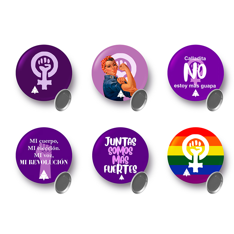 Chapa de alfiler 8M - Imagen 3