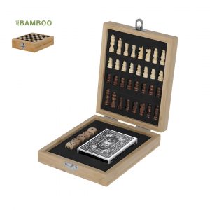 Set de ajedrez, dados y cartas de póker Ref: 22335