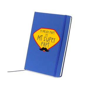 Libreta bloc notas tamaño A5 tapa dura día del padre, mi super papi