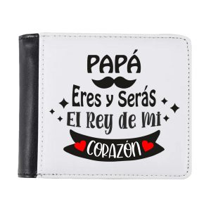 Cartera día del padre, Eres y serás el rey de mi corazón