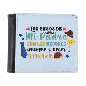 Cartera día del padre, los besos de mi padre