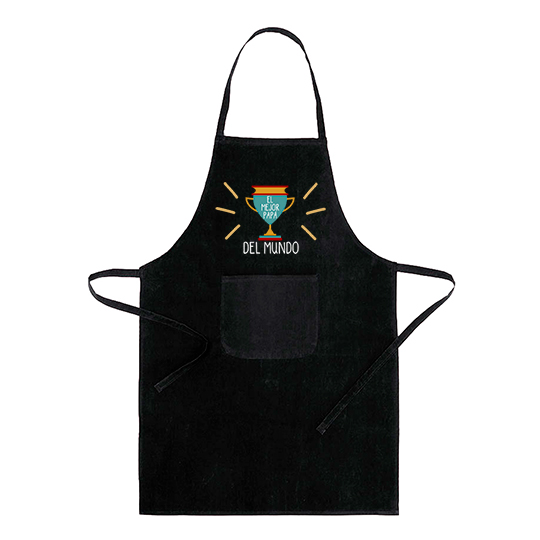 Delantal, Día del Padre, el mejor papá del mundo - Imagen 2