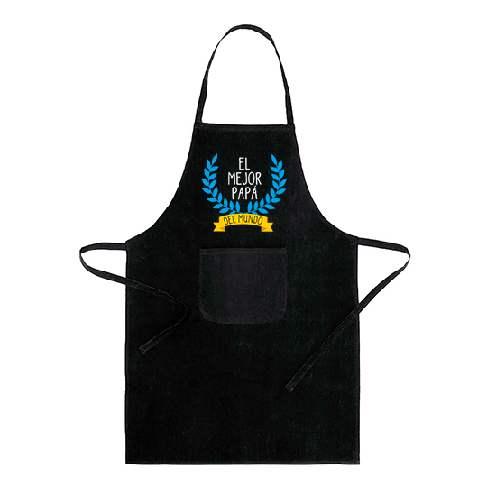 Delantal, Día del Padre, El mejor papá del mundo - Imagen 2