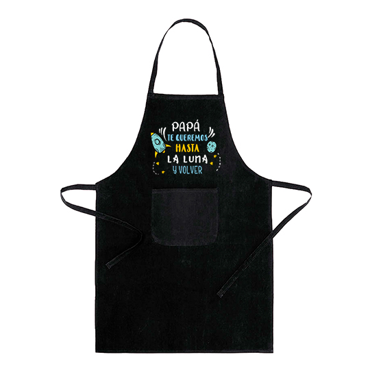 Delantal, Día del Padre, hasta la luna y volver - Imagen 2
