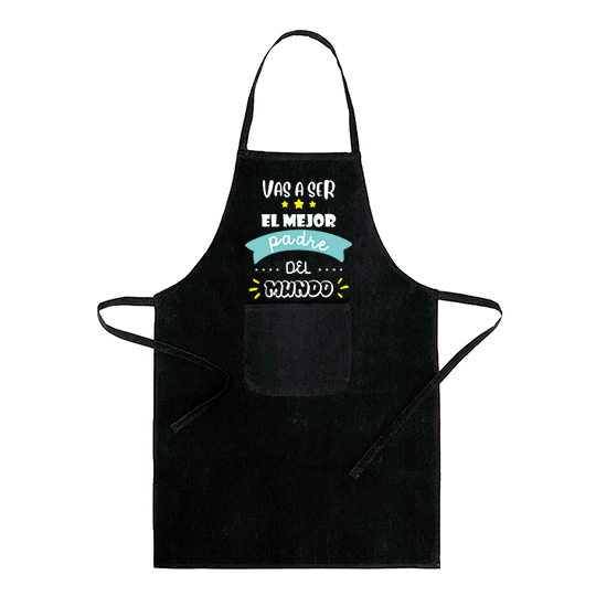 Delantal, Día del Padre, Vas a ser el mejor padre del mundo - Imagen 2