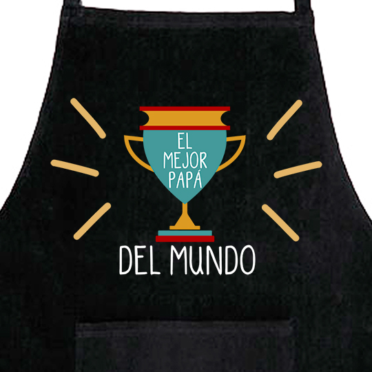 Delantal, Día del Padre, el mejor papá del mundo