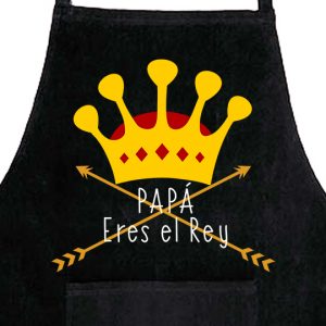 Delantal, Día del Padre, Papá eres el Rey