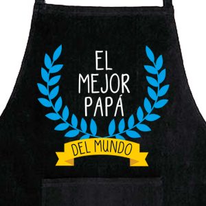 Delantal, Día del Padre, El mejor papá del mundo