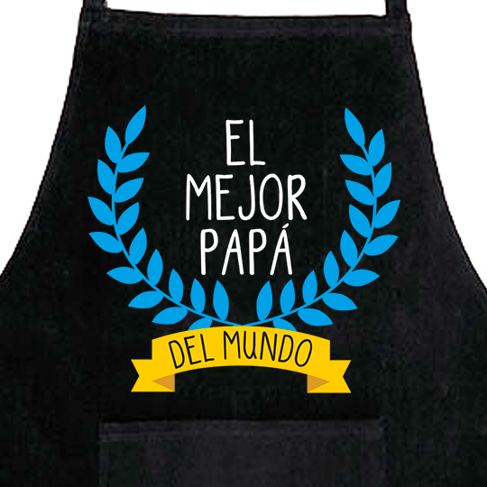 Delantal, Día del Padre, El mejor papá del mundo