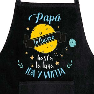 Delantal, Día del Padre, hasta la luna ida y vuelta