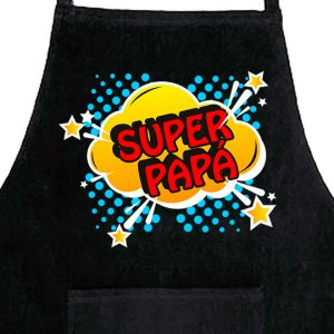 Delantal, Día del Padre, Super papá