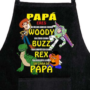 Delantal, Día del Padre, Papá Toy Story