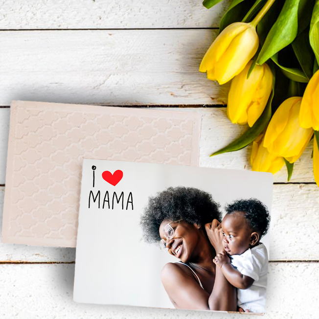 Azulejo de cerámica, Día de la Madre, i love mama