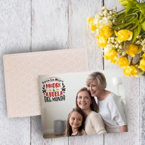 Azulejo de cerámica, Día de la Madre, la mejor madre y abuela del mundo