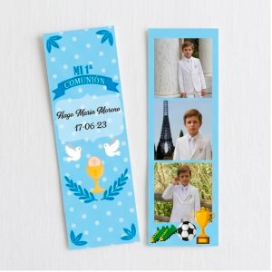 Marcapaginas de papel comunión