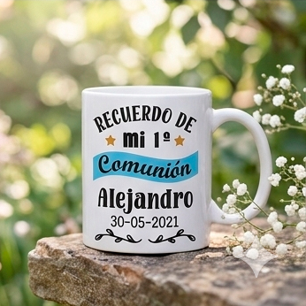 Taza de cerámica comunión - Imagen 2