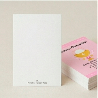 Tarjetas de invitación papel primera comunión - Imagen 6