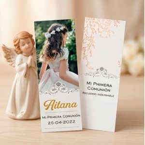 Marcapaginas de papel comunión