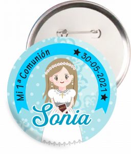 Chapa de alfiler comunión