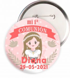 Chapa de alfiler comunión