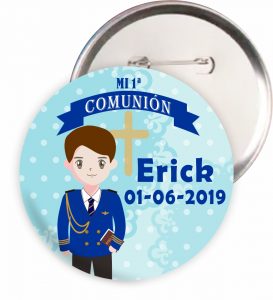 Chapa de alfiler comunión