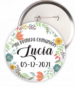 Chapa de alfiler comunión