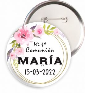 Chapa de alfiler comunión