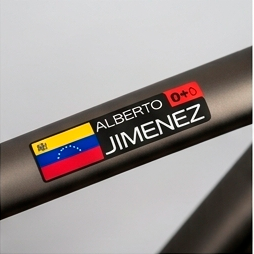 Pack 6 unidades pegatinas vinilo para bicicleta - Imagen 4