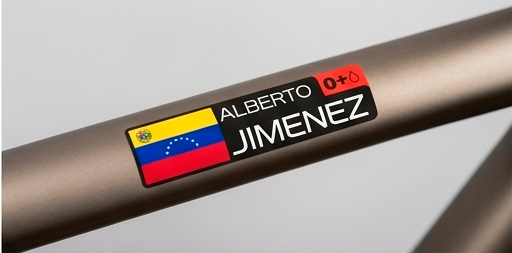 Pack 6 unidades pegatinas vinilo para bicicleta - Imagen 5
