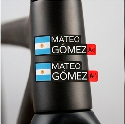 Pack 6 unidades pegatinas vinilo para bicicleta - Imagen 9