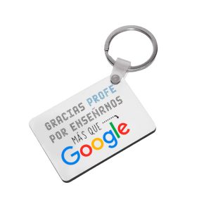 Llavero, para profe, por enseñarnos más que google
