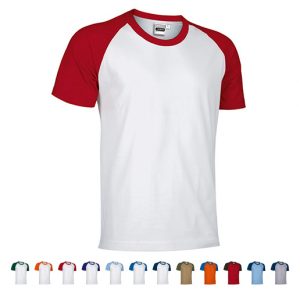 Camiseta bicolor unisex