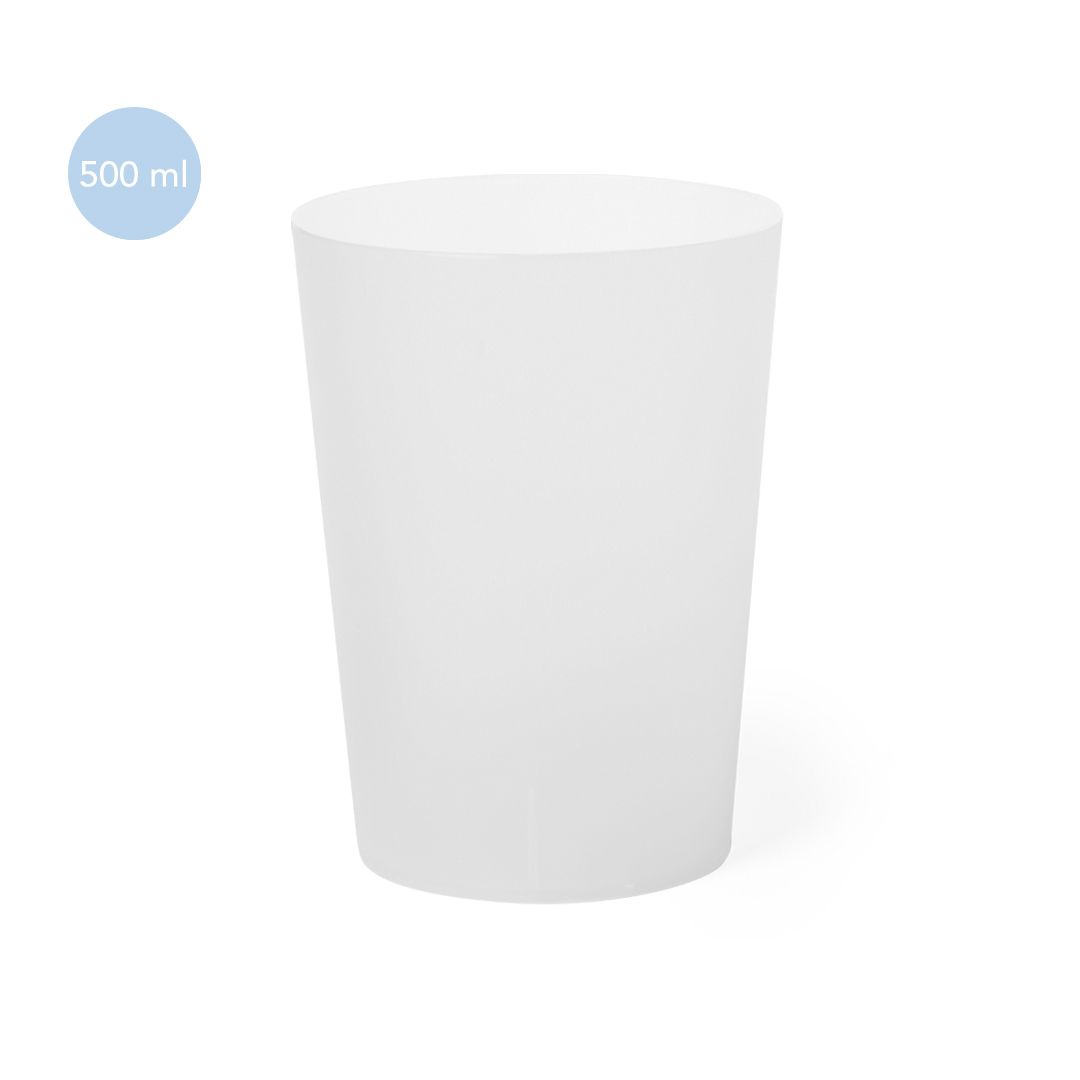 Vaso traslucido/opaco 500 ml Ref.: 2554 - Imagen 2
