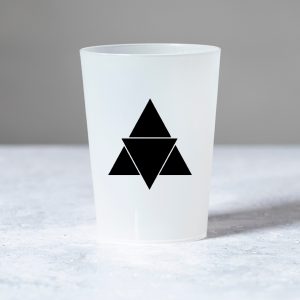 Vaso traslucido/opaco 500 ml Ref.: 2554