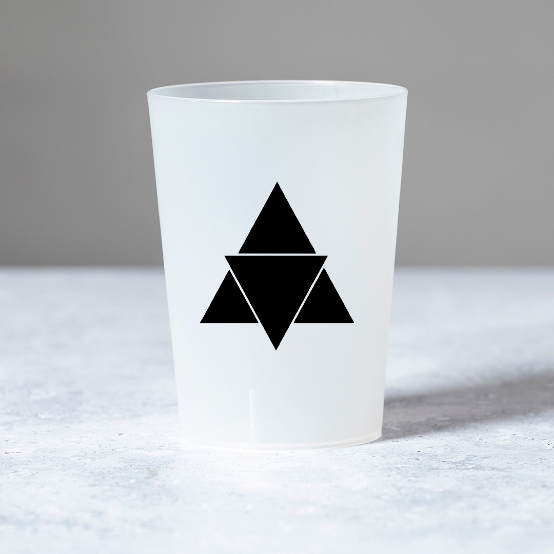 Vaso traslucido/opaco 500 ml Ref.: 2554