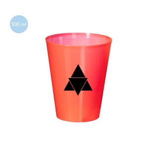 Vaso de colores 500 ml Ref.: 2752