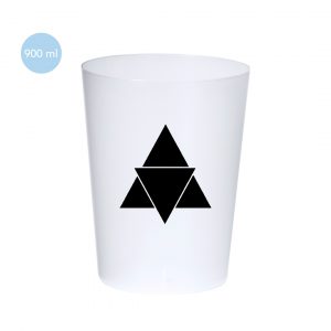 Vaso traslucido 900 ml Ref.: 2757