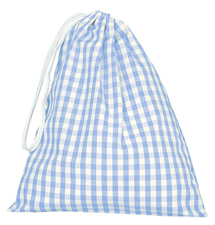 Bolsa de merienda personalizada, saco multiuso cuadros 24x28cm - Imagen 4