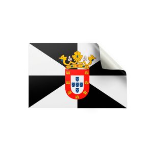 Pack 2 pegatinas bandera Ceuta
