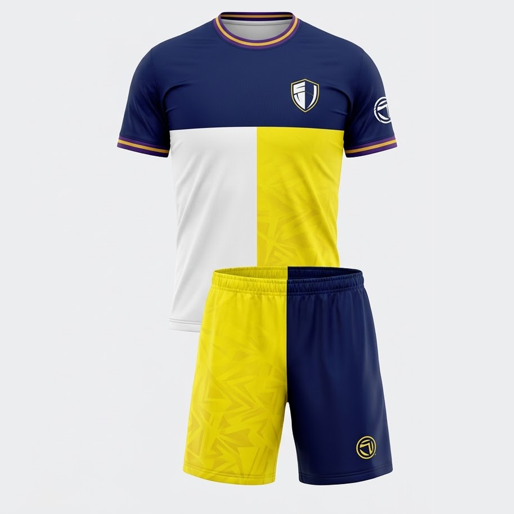 Equipación de fútbol personalizada (camiseta y pantalón)