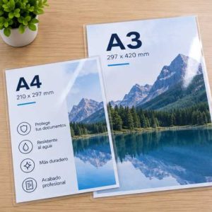 Plastificado de Documentos A4 y A3