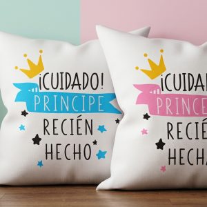 Cojín recién nacido, con relleno, princesa recién hecha