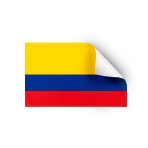 Pack 2 pegatinas bandera Colombia