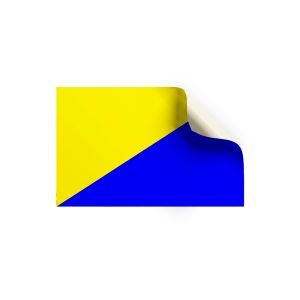 Pack 2 pegatinas bandera Gran Canaria