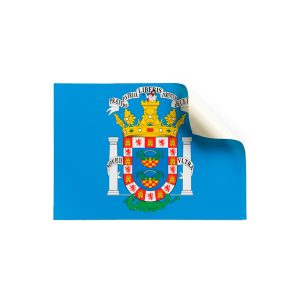 Pack 2 pegatinas bandera Melilla