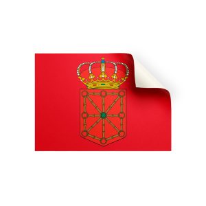 Pack 2 pegatinas bandera Navarra